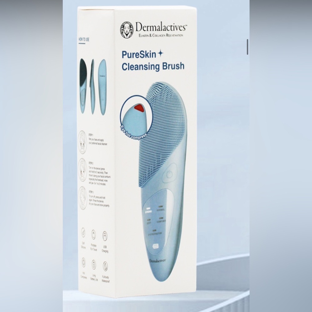 PureSkin Automatic Silicone Cleansing Brush | Deep Pore & Radiant Skin Care BNIB